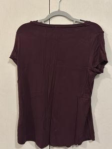 Burgundy T-shirt