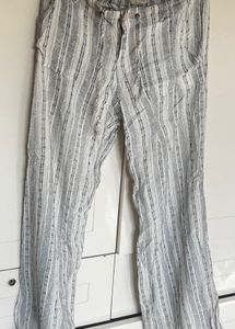 Striped Linen Pants