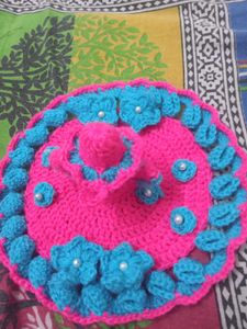 Handmade Crochet Dress for Laddu Gopal