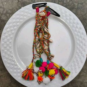 Boho Shell Hair Clips
