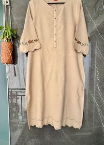 Floral Embroidered Kurti
