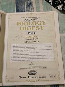 Class 12th Biology Digest