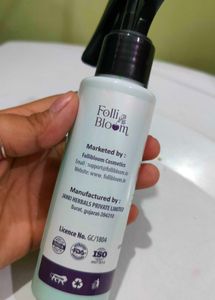 Folli Bloom Rosemary Hair Growth Spray