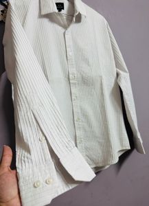 Striped Button-Down Shirt