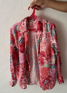 Printed Floral Shirt