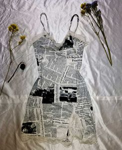 Vintage Lace Mini Dress➷♡➹