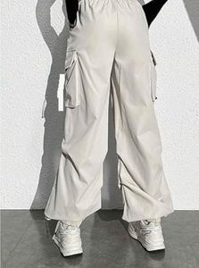 White Parachute Pants from Bonkers