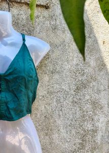 I. DARK GREEN SEXY CORSET