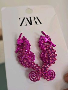 ZARA Seahorse Earrings