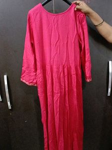 Price Drop 💧🌸RANI PINK KURTI + PANT🎀