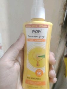 WOW Skin Science Sunscreen