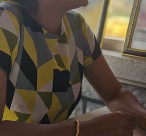 Clearnce Sale Jump Suit Black &amp; Yellow Combination