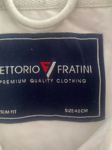 Vettorio Fratini 40 Size Printed Cotton Shirt