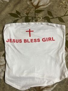 Cute Graphic Tube Top