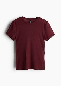 Burgundy Basic Tee