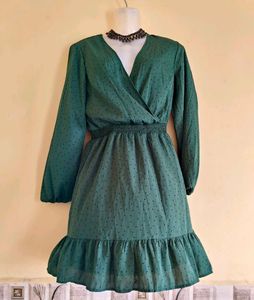 Size M/L 🎁Buy 2 Get 1 Free 🎁Green Dress