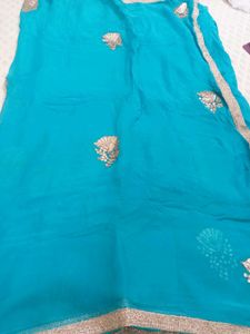 Beautiful Gota Work Saari