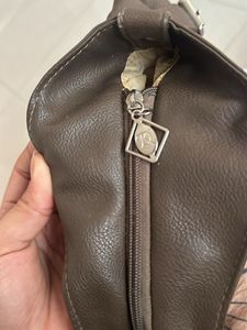 brown stylish handbag