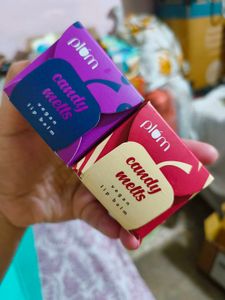 Combo Of 2 Plum Candy Melts Lip Balm