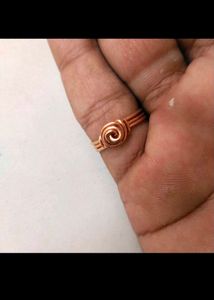 pure cooper wire hand made Rose 🌹 Ring