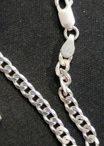 Unisex 925 Silver Chain