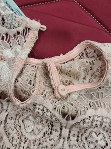 Lace Top with Ruffles