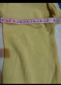 yellow  highneck like new1