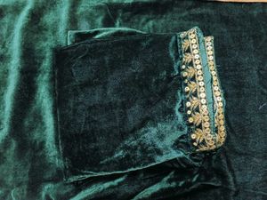Velvet Kurta Set