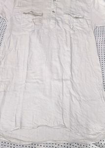 White Casual kurta