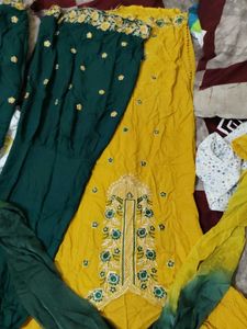 Cotton Suit Salwar With Dupatta For Women