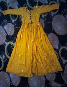 Yellow Frok Kurti 💛Sale🎉