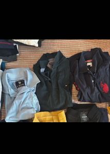 XL men T Shirt combo Set @100