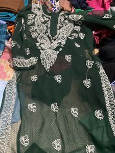 Green Chicken Kari Kurti