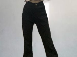 Black Flared Jeans
