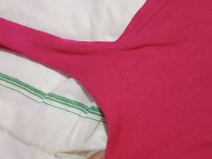 Dark Pink Top