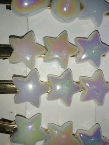 Pearl Hair Clips Set Of 2 Pairs