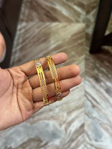 1gm Pure Gold Layer Bangles