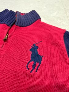Ralph Lauren Quarterzip Sweater