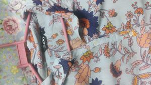 Floral Print Flayer Dress