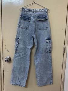 Cargo Straight Leg Jeans