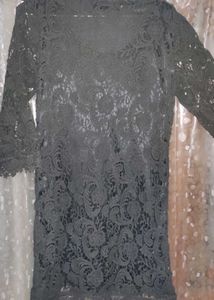 Like New Black Casual Mini One Piece For Girls
