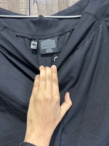 Black Elastic Pants