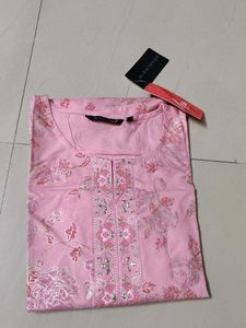 Melange Floral Embroide Kurta New With  TagT