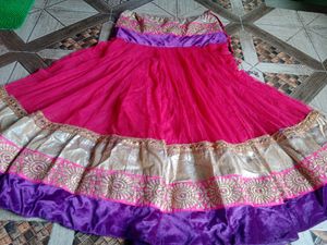 Bajiraomastani Inspired Kurta With Lehanga&amp;Dupatt
