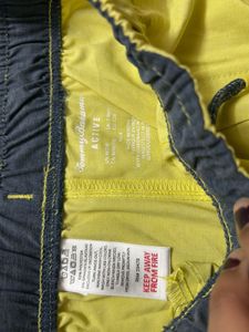 Boys&#39; Neon Yellow Pull-On Shorts