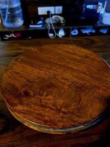 Wooden Rotating Cake Stand