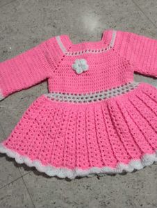 Cute Handmade Crocheted Dress