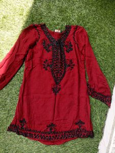 Embroidered Kurta Set