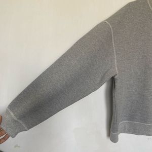 Gray Pullover Sweatshirt