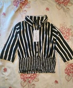 Striped Button-Down Shirt